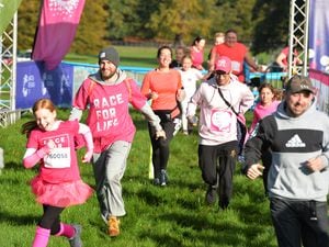 The Pretty Muddy Race for Life at Weston Park