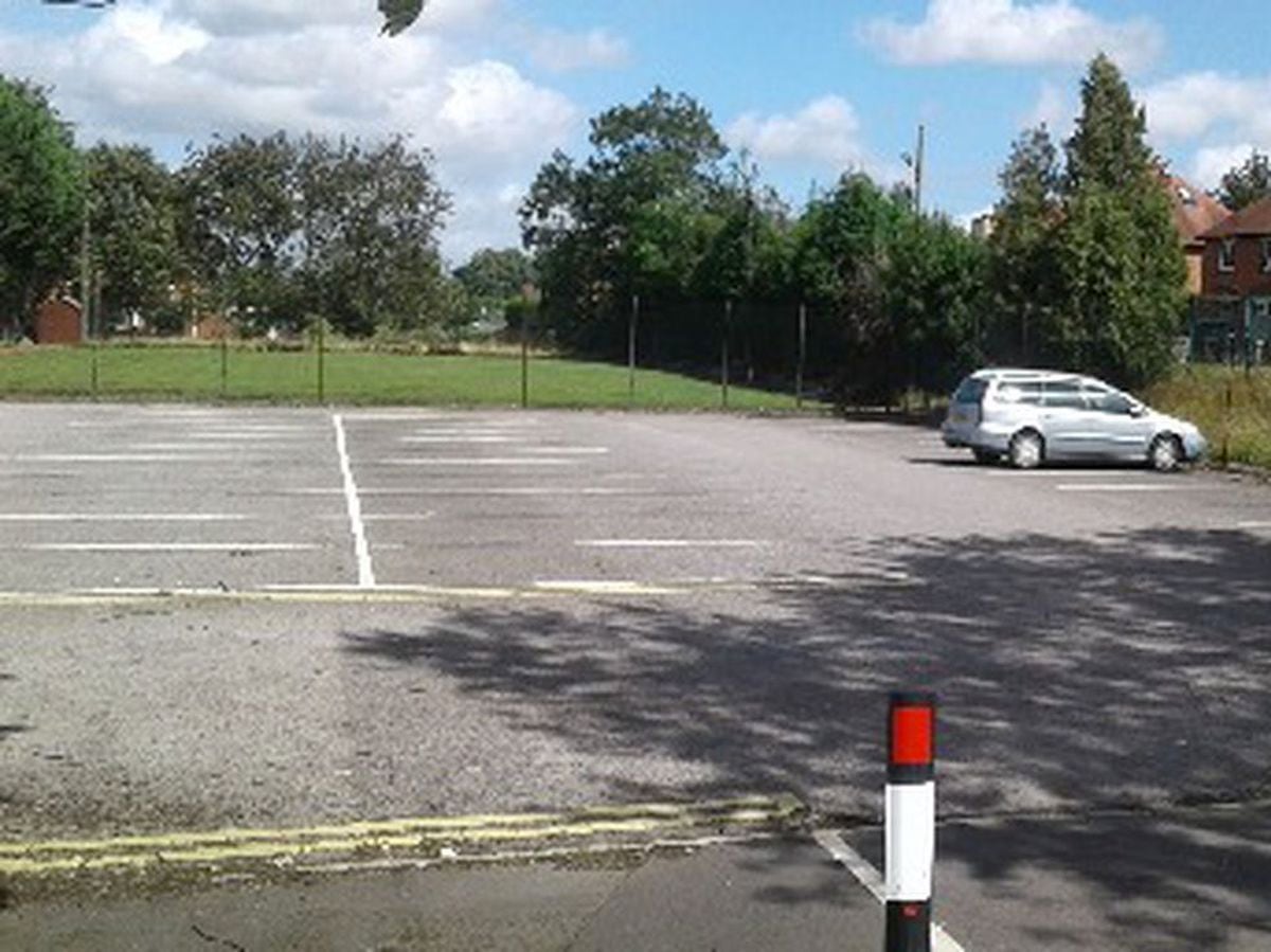 The Unison tennis courts have recently been used as a car park for Shropshire Council staff