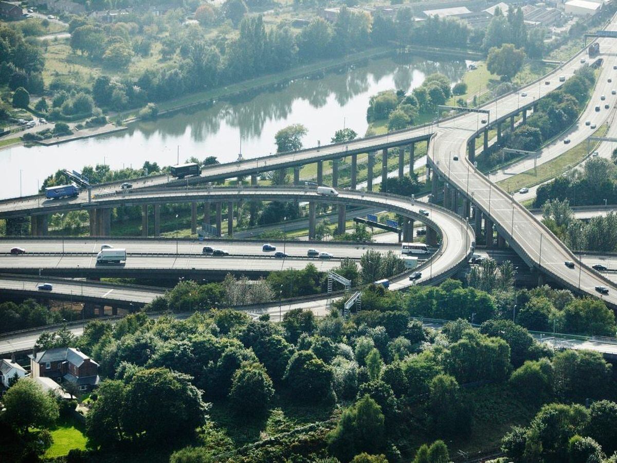 Today, Spaghetti Junction is surprisingly green