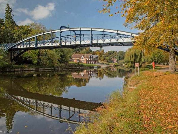 'The avenue leading into the Quarry', taken at The Kingsland Bridge in Shrewsbury by Robert Gwilliam