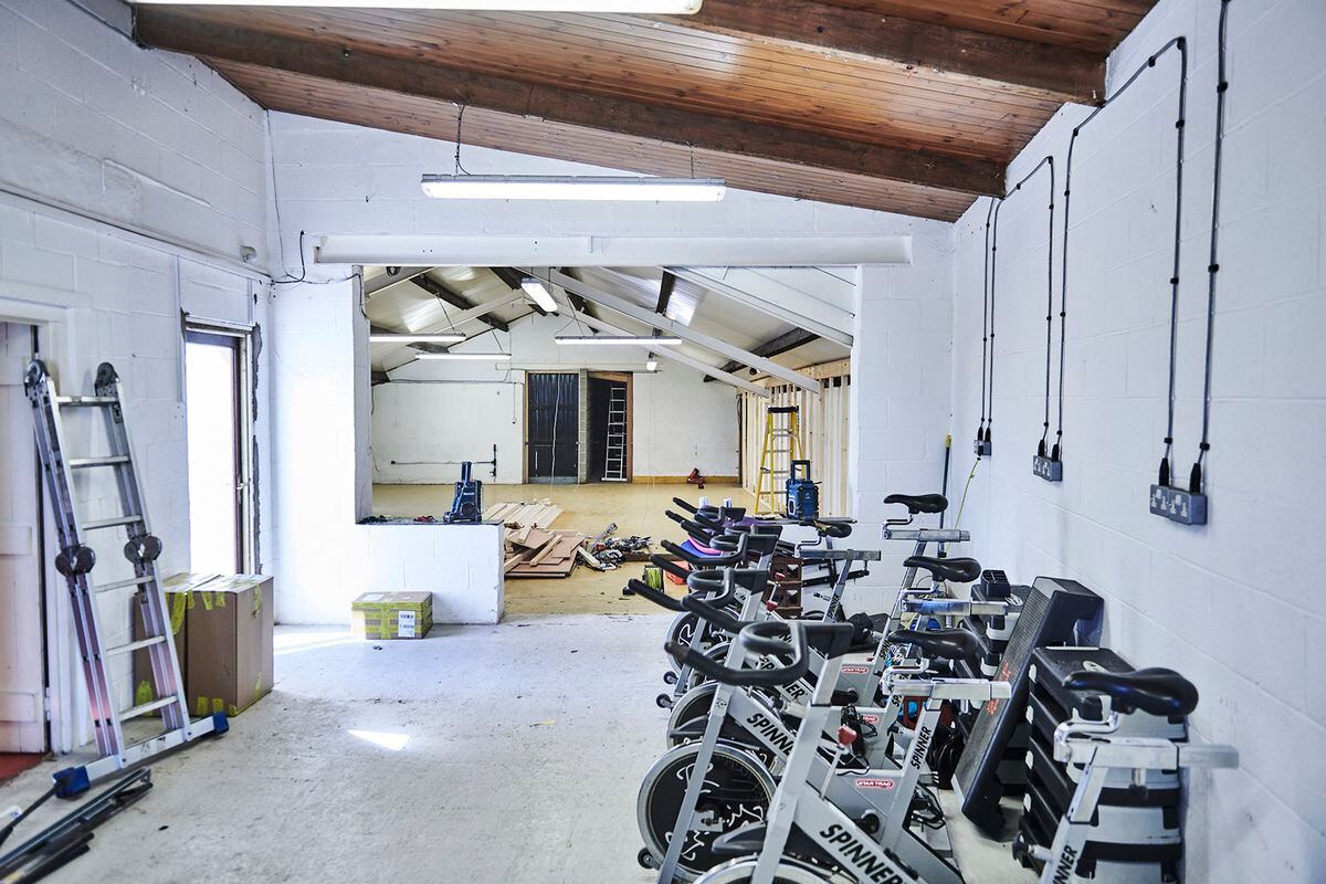 New fitness centre takes shape