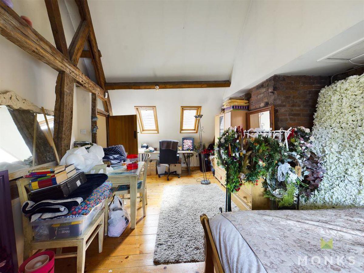The house has three bedrooms in total. Photo: Rightmove