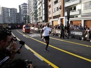 Usain Bolt in Peru
