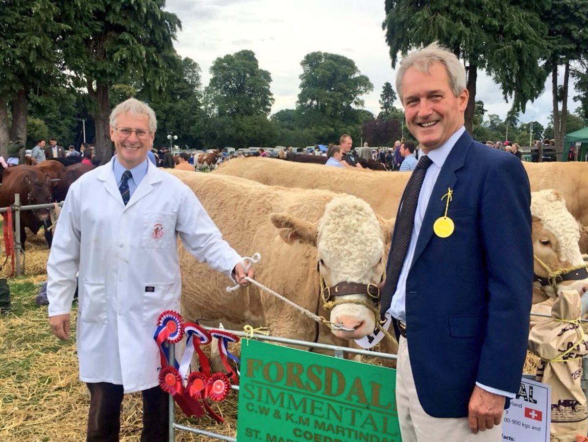 Owen Paterson (right) – 'freedom from EU red tape will help conservation'