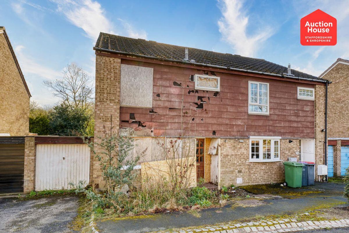 The Three bedroom semi-detached house and garage up for sale