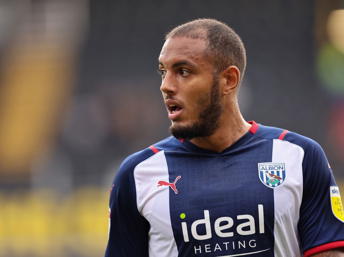 Kenneth Zohore of West Bromwich Albion.