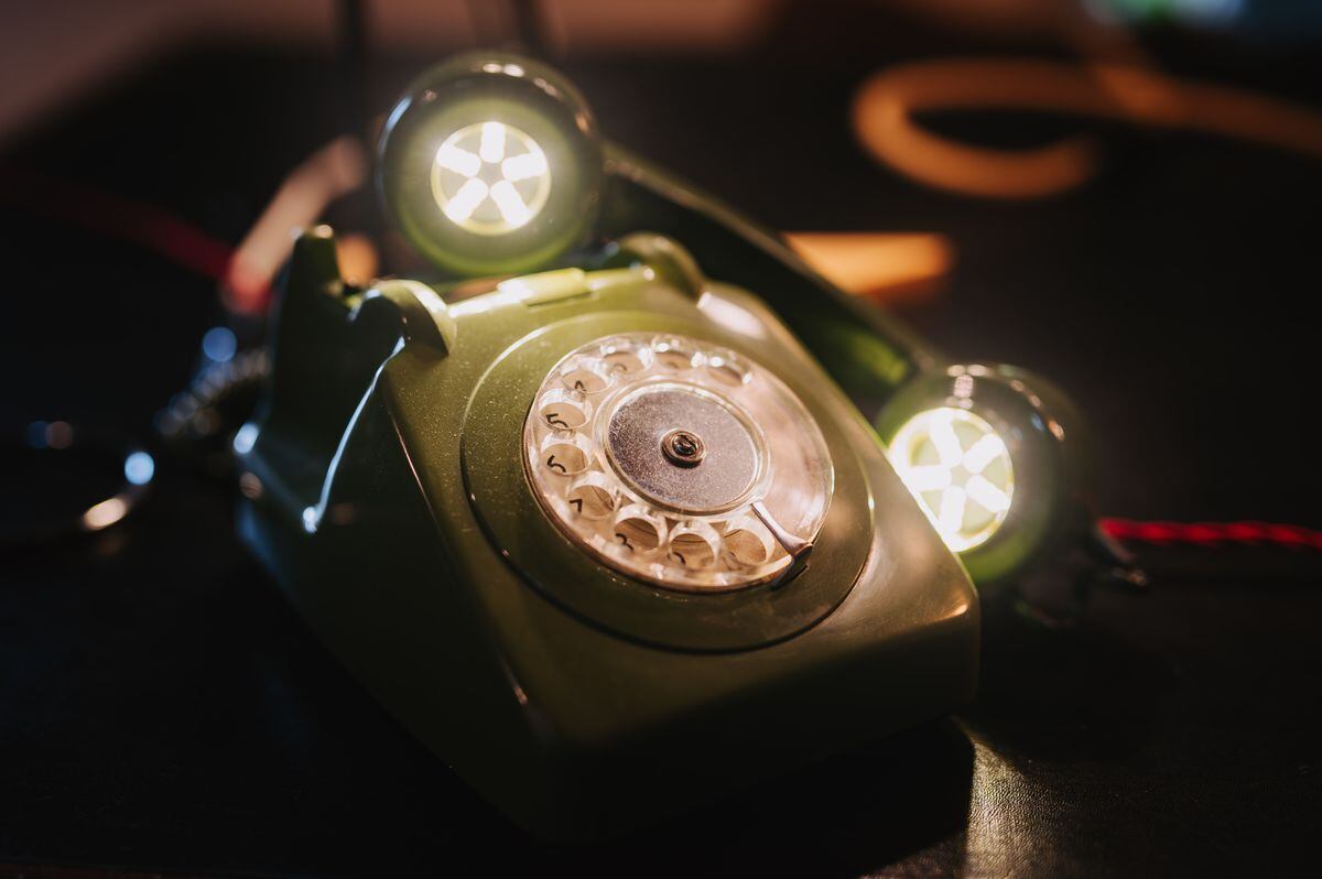 An old telephone is given a new lease of life 