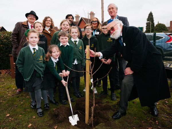 Pupils from St John's Catholic Primary School in Bridgnorth are planting a Cherry Tree to mark Holocaust Memorial Day