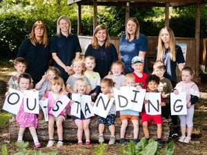 Panda's Childcare Centre in Pant near Oswestry has received an Outstanding rating