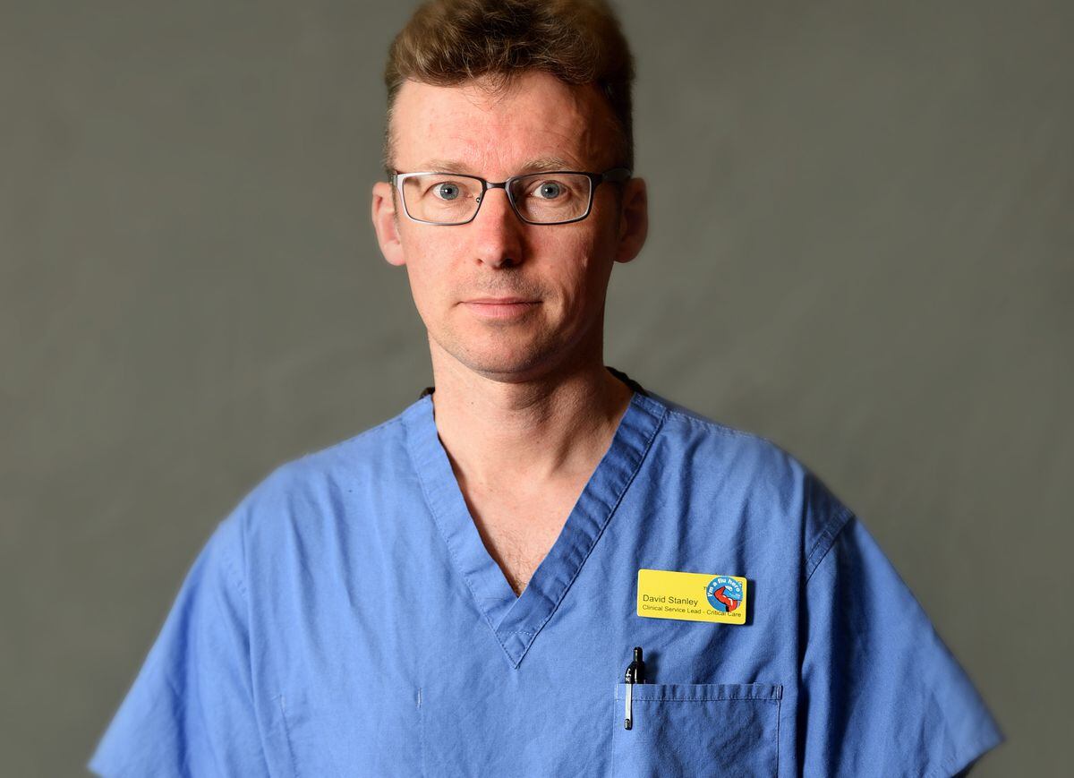 Dr David Stanley, service lead critical care