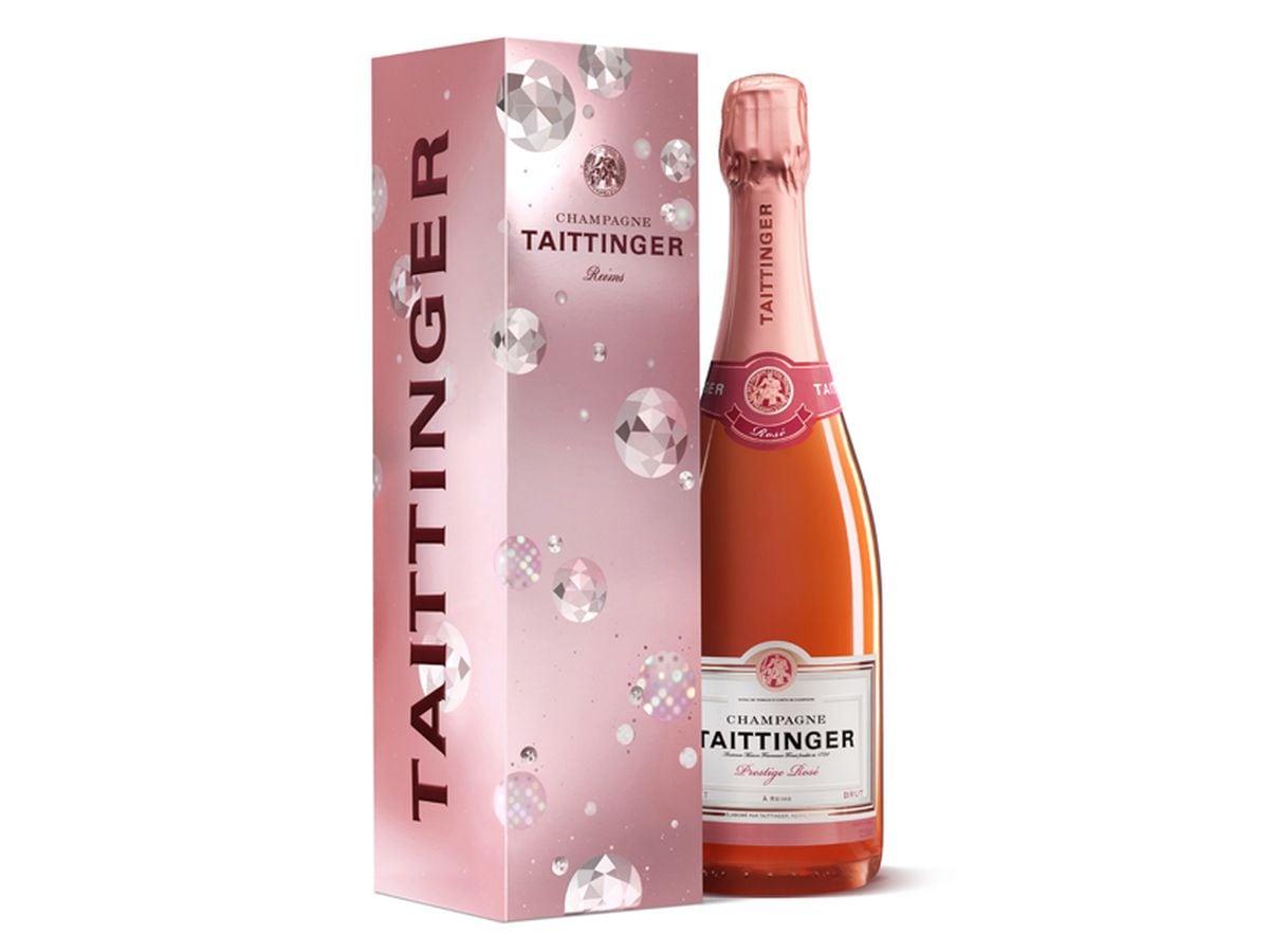 Taittinger Prestige Rosé NV gift box