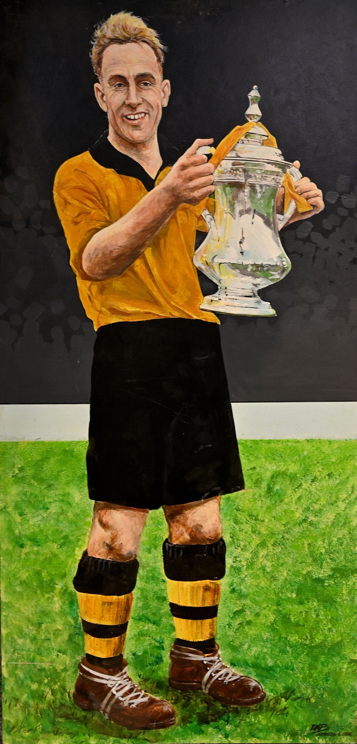 Billy Wright was captain throughout the 1950s and enjoyed a successful career with Wolves and England