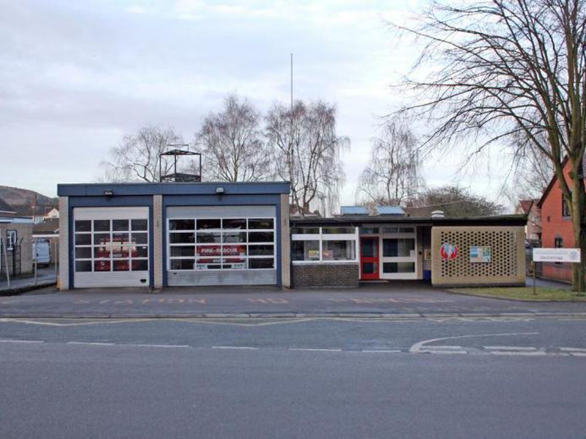 Churchg Stretton Fire Station. Picture: Shropshire Fire & Rescue Service