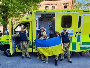 Concord College Summer School helps purchase ambulance for Ukraine