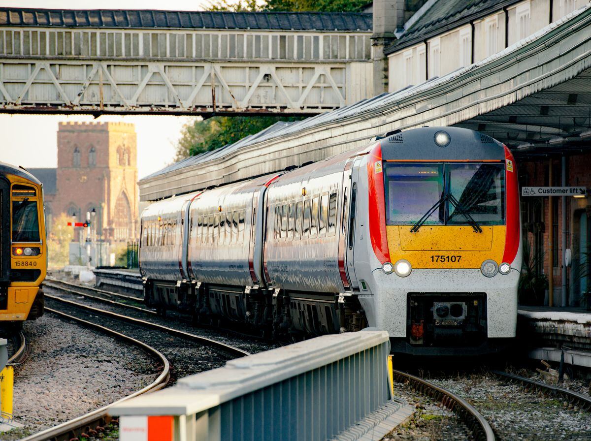 Trains can't run between Shrewsbury and Leominster