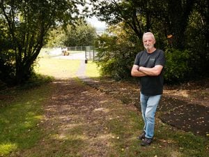 Clive Downer says the new Lawley Village community have been given disabled access to the local park while Dawley Bank residents have not