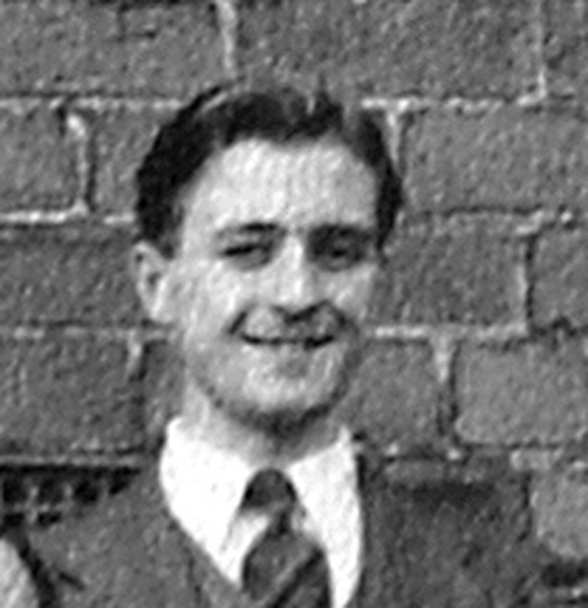 Young Burt on the Wellington Journal in 1953.