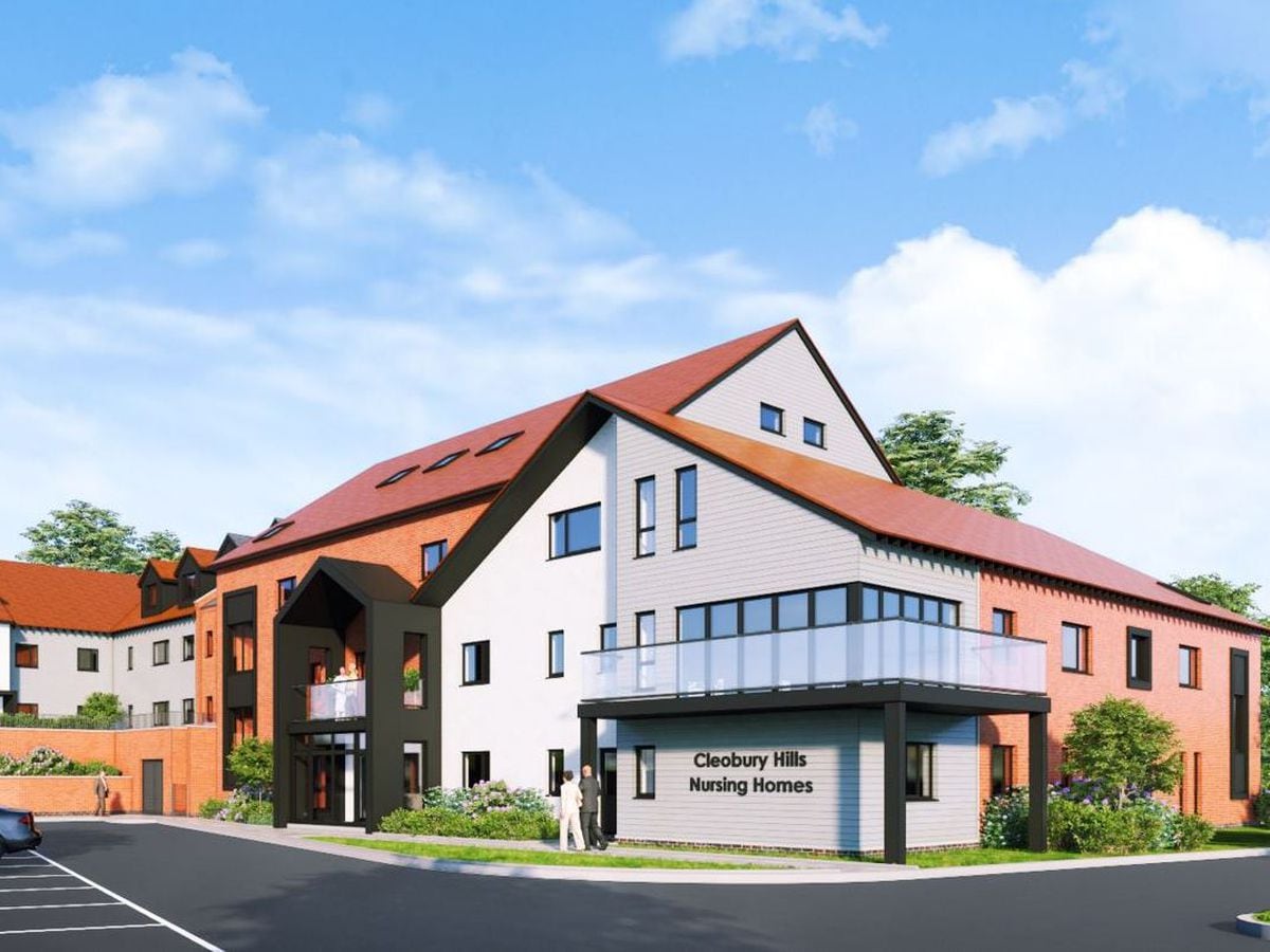 An artist's impression of the 75-bed care home in Cleobury Mortimer