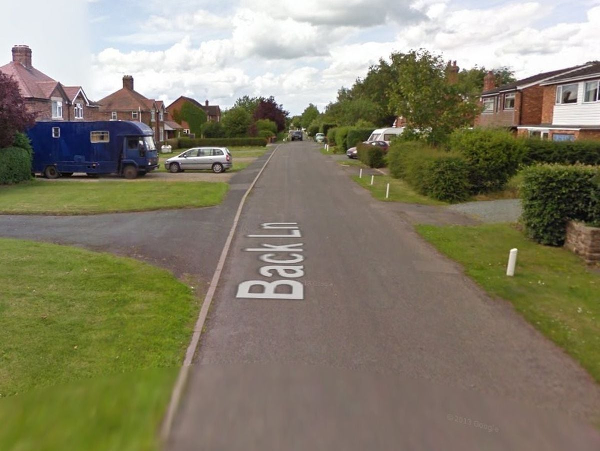 Back Lane in Tibberton where the residential care home was proposed. Picture: Google Maps