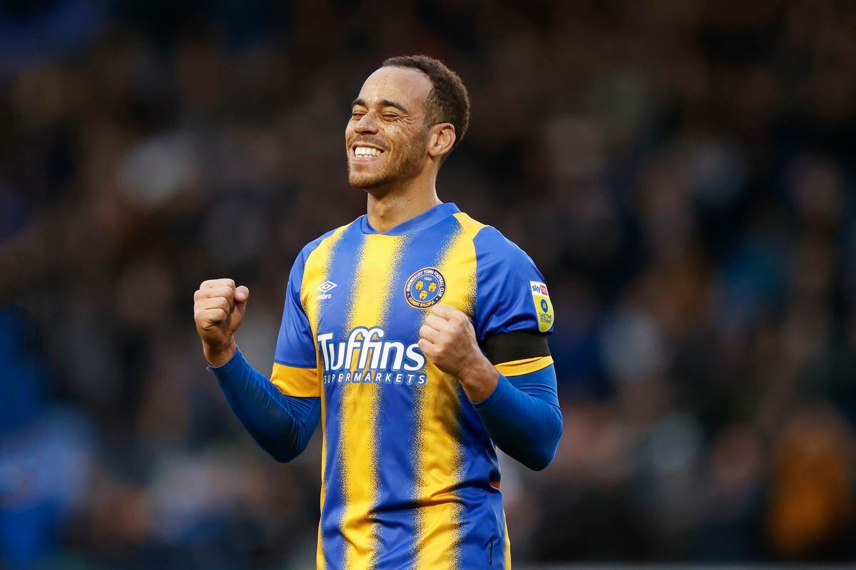 Elliott Bennett will leave Shrewsbury Town after 83 appearances over two seasons (AMA)