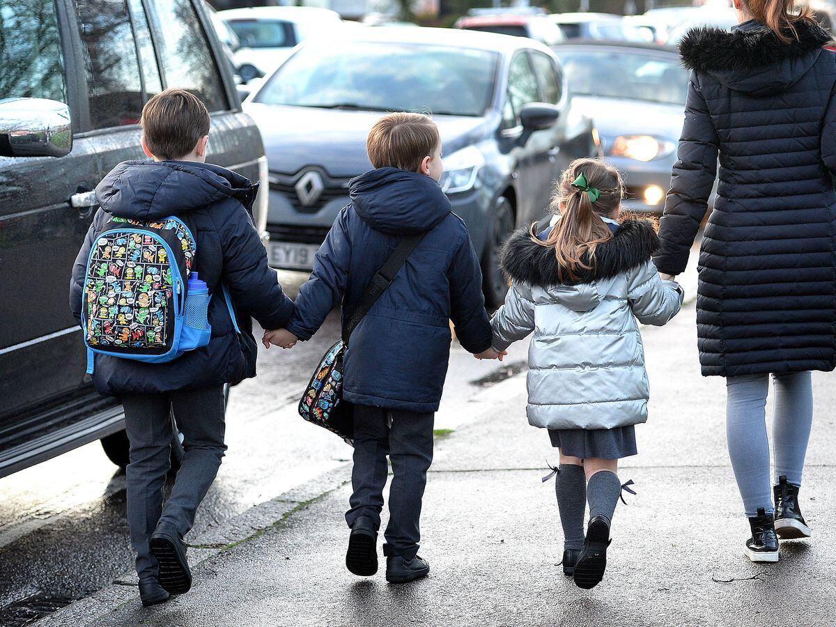 Free testing will end in England on April 1 and school leaders have expressed concern about the effect on Covid cases among pupils (Nick Ansell/PA)