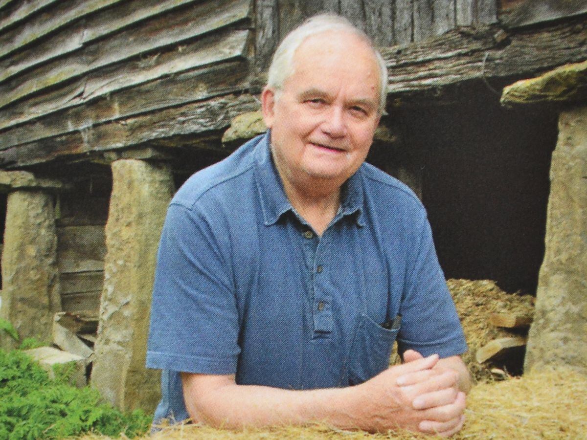 Farmer and author Roger Evans.