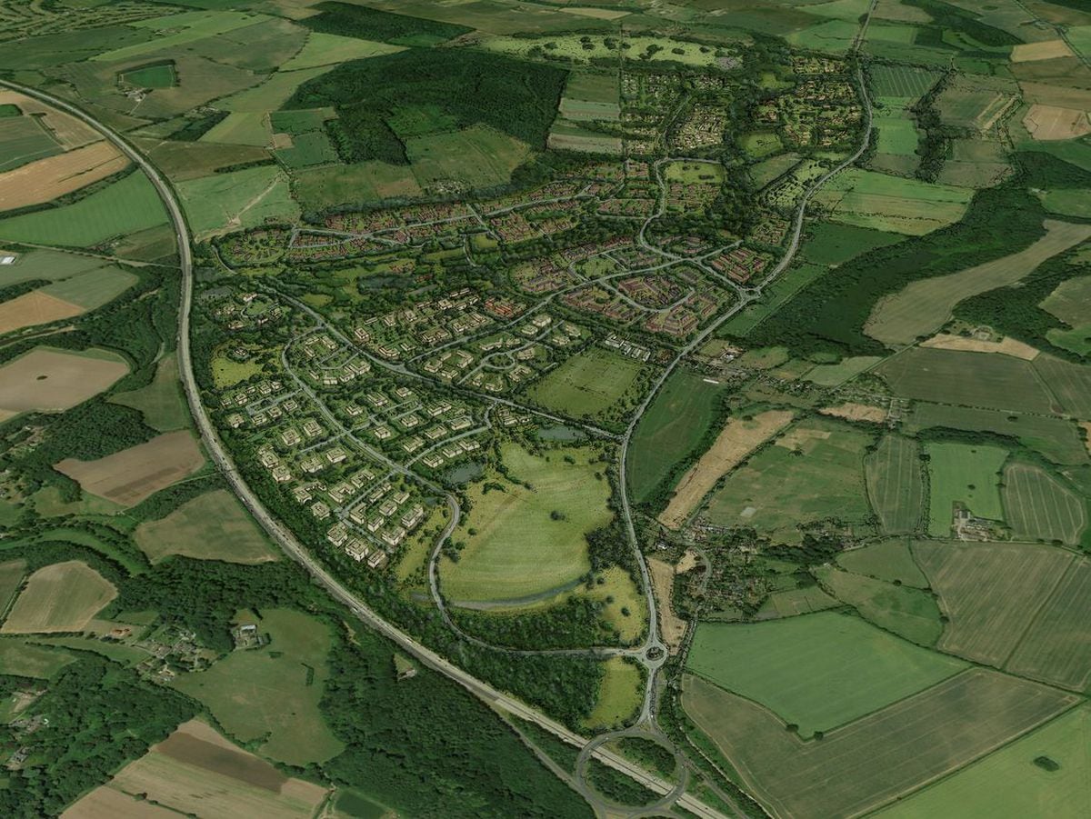A sketch of what the development in Tong could look like