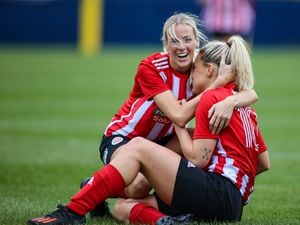 During the game between Shifnal Town Ladies vs AFC Telford Women Played 25-09-2022 at The Acoustafoam Stadium Photo by Ashley Griffiths - Grifftersworld Photography..