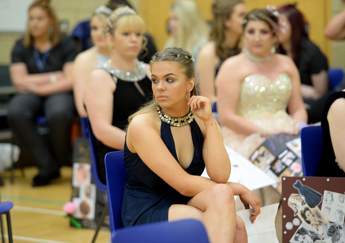 The annual Telford College hair and beauty competition
