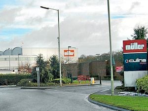 Müller’s site in Market Drayton – one of three in the county