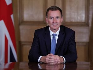 The Chancellor of the Exchequer Jeremy Hunt