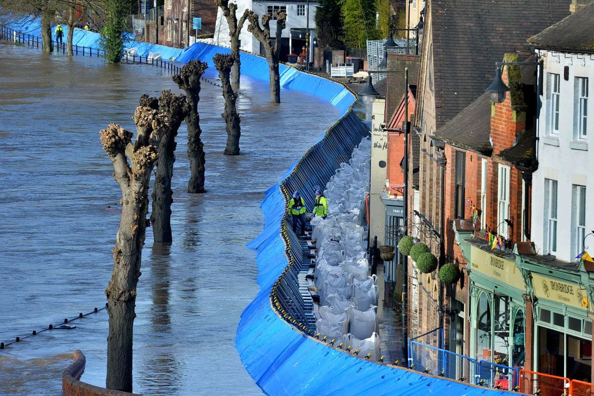 Flooding in Ironbridge