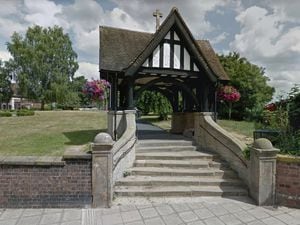 The Grade II listed Lych Gate outside All Saints Church in Wellington will be installed with new lighting. Picture: Google Maps