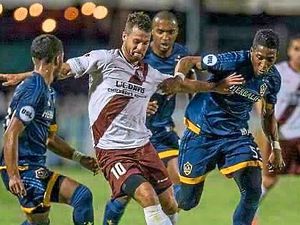Stewart in action for Sacramento Republic, where he spent three seasons
