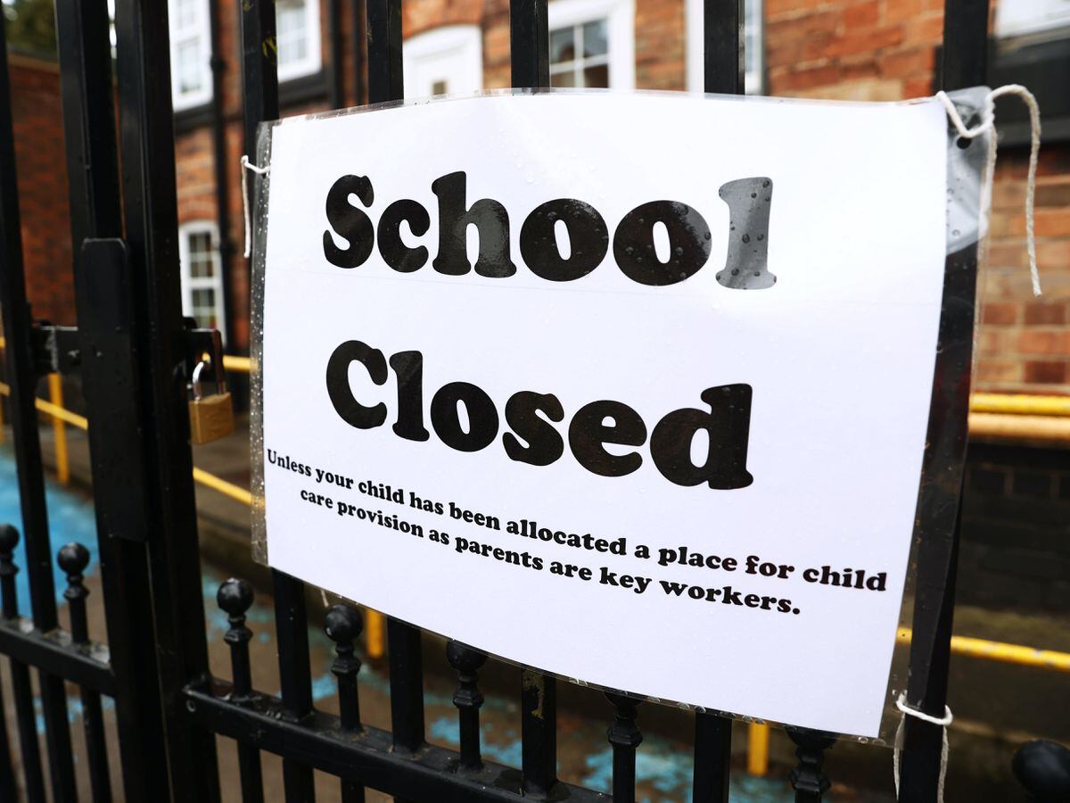 Schools closed their doors to the majority of pupils in March
