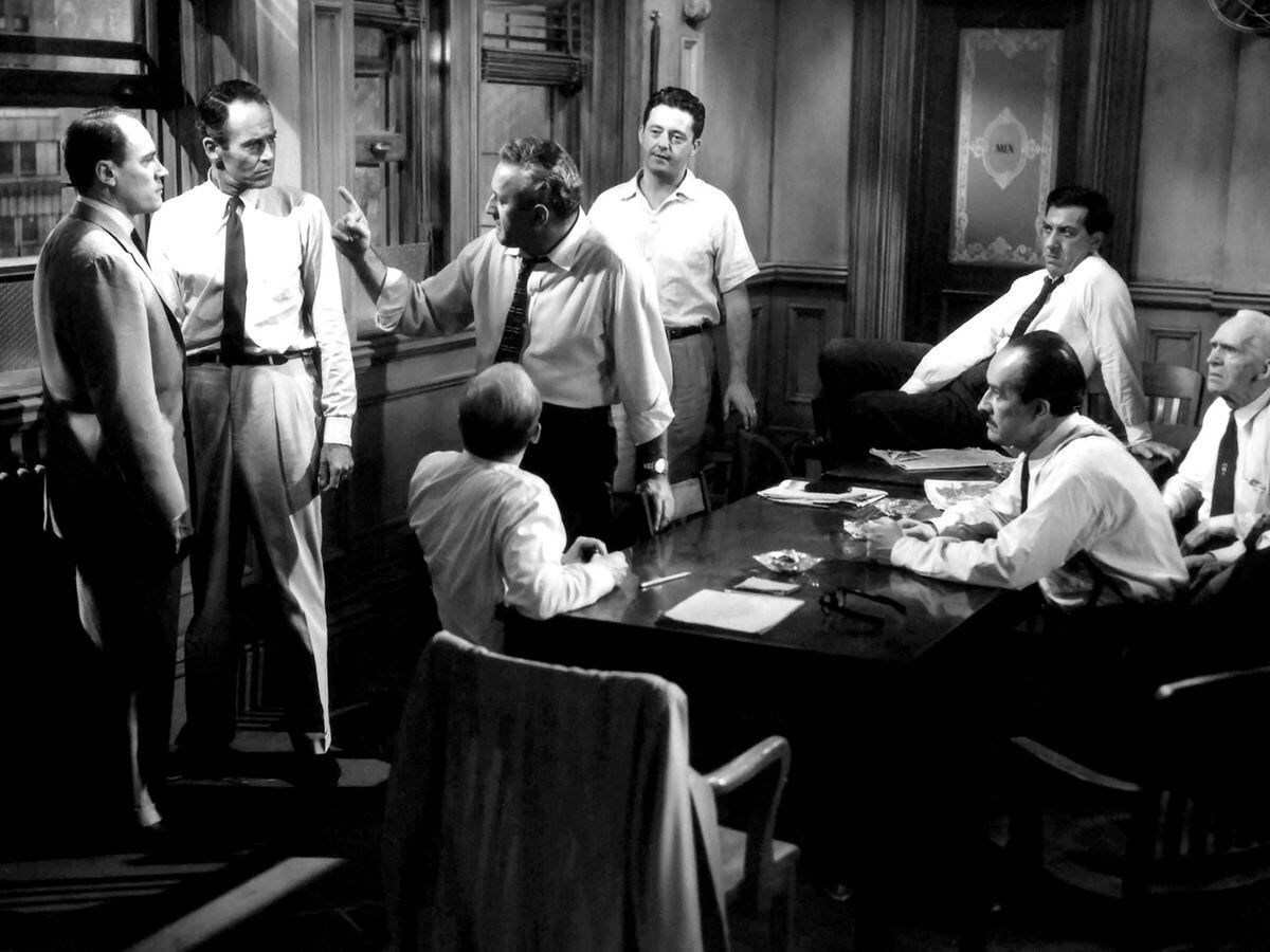 Directed by Sidney Lumet, 1957’s 12 Angry Men was adapted from a 1954 teleplay of the same name