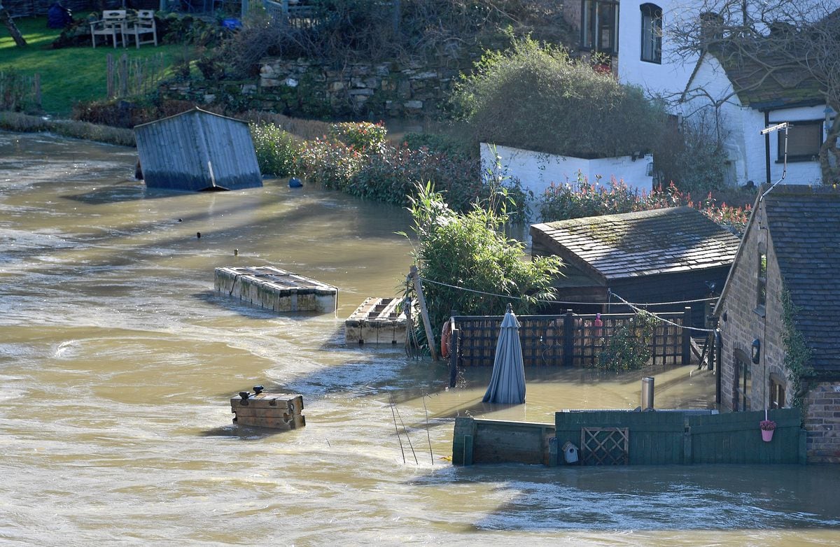 Although the Wharfage flood barriers have worked, some homes have still been hit