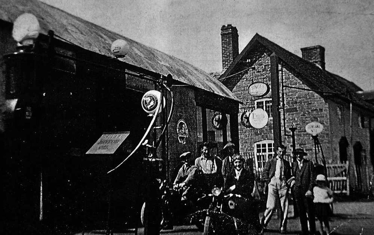 A&J Hemmings garage from around 1930
