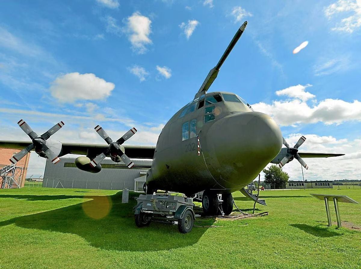 RAF Cosford have a Hercules on display