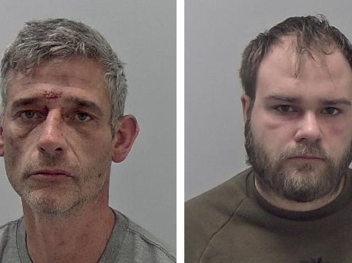 Frank Ivors, 48, and Steven Easthope, 29, were each jailed for 54 months 