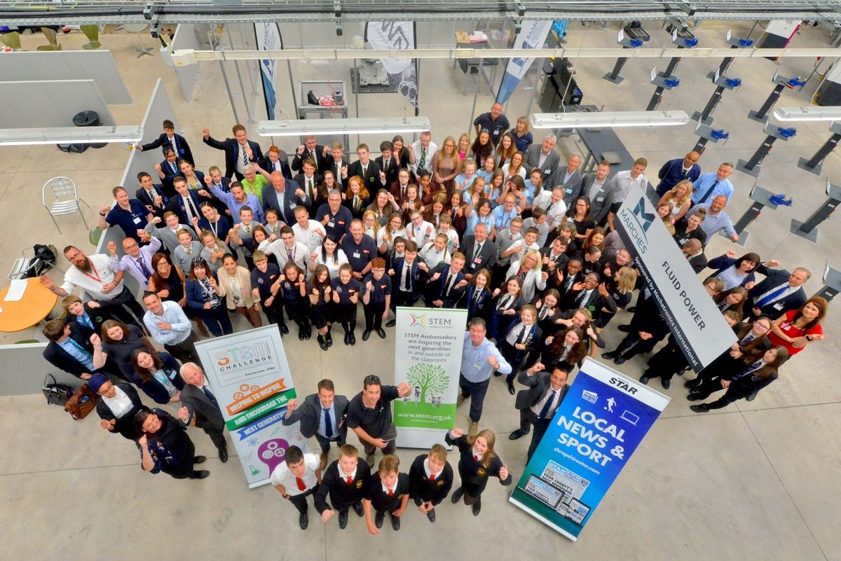 The Shropshire Star STEM event at the Marches Centre of Manufacturing & Technology 