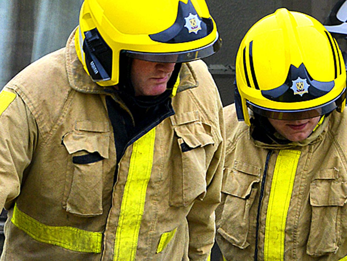 Shropshire firefighters 