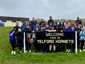 The pupils at Telford Hornets