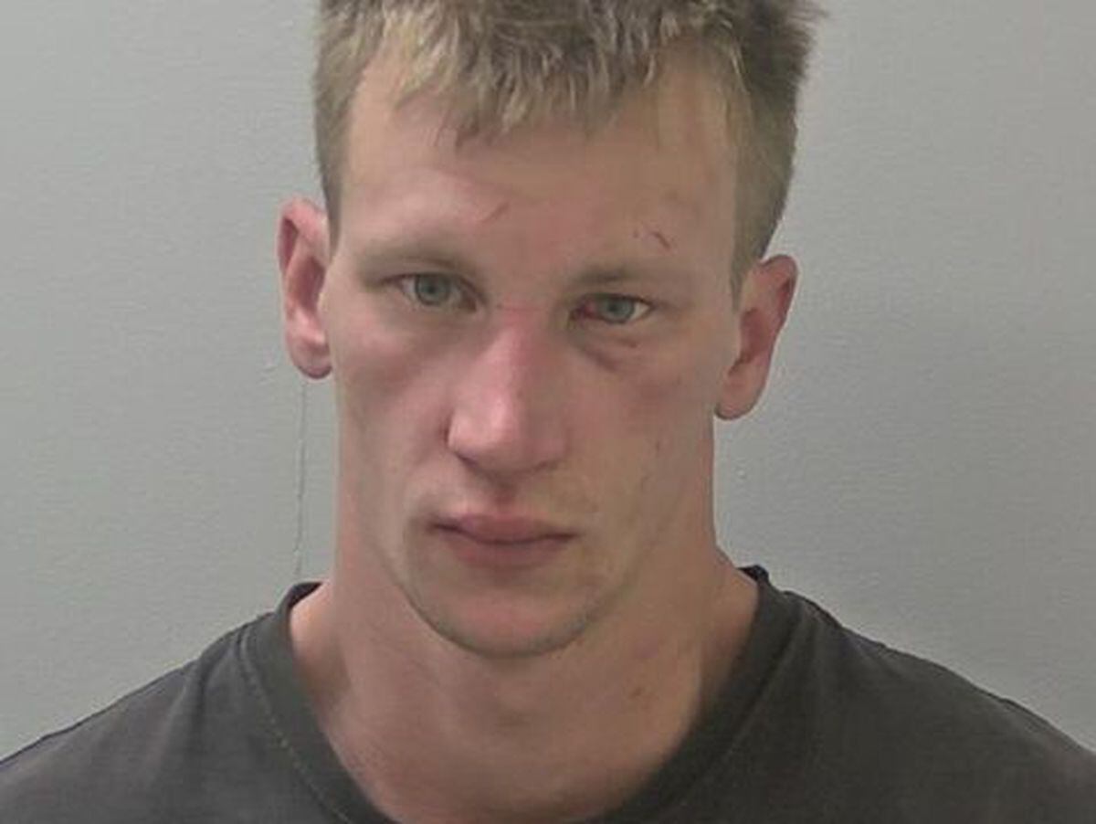 John Jones, 30, of Gambrel Avenue, Whitchurch was sentenced to two years in prison. Photo: Shropshire Cops
