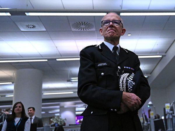 Metropolitan Police Commissioner Sir Mark Rowley said he will continue to search for a meaningful partnership with those who will speak truth to power and help the force reform (Carl de Souza/PA)