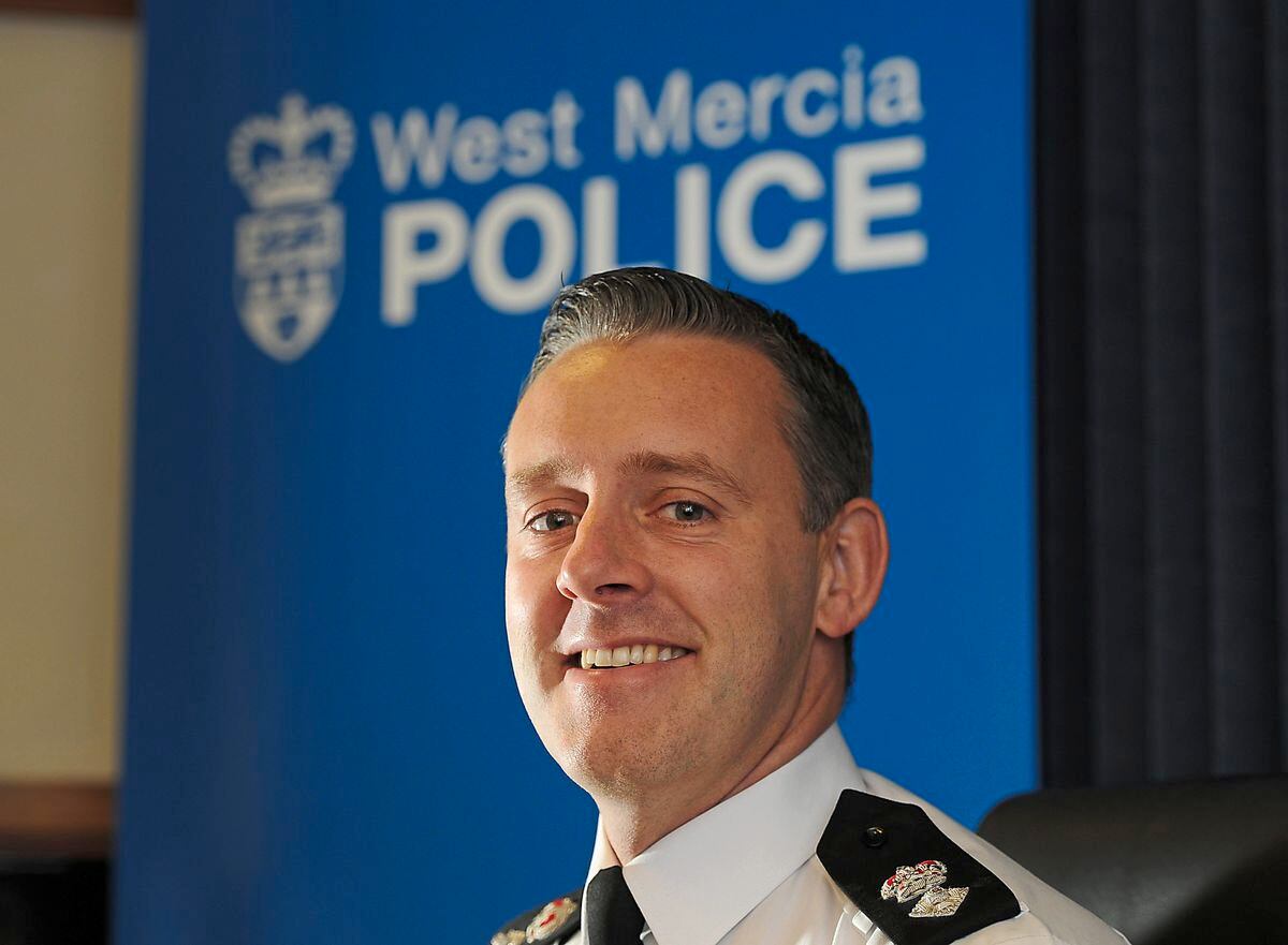Chief superintendent Tom Harding of West Mercia Police