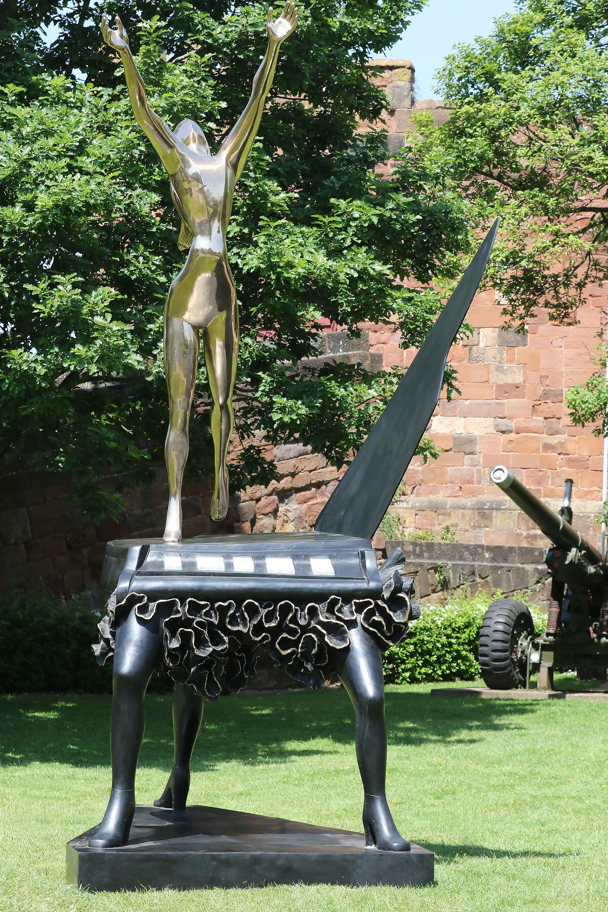 Shrewsbury Arts Trail has been launched. From Thursday, June 1 until August 31 visitors can enjoy the Sculpture Trail in Shrewsbury. Salvador Dali and Jacob Chandler, Shrewsbury Castle, Shrewsbury Museum and Art Gallery and The Dingle at Quarry Park.