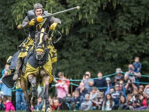 The Knights of Nottingham will be doing medieval jousting at the Shropshire County Show