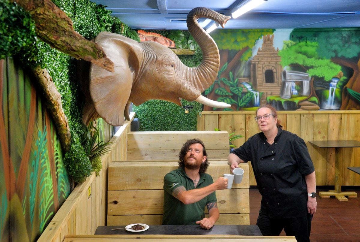Staff at Telford's Exotic Zoo are excited to welcome visitors to the new cafe