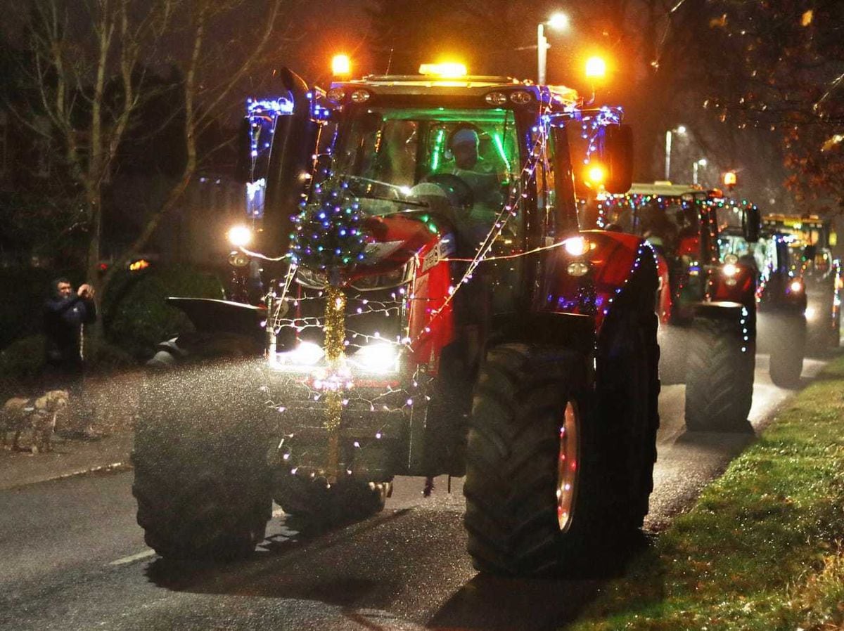 This year the tractor run is raising money for Hope House Children's Hospices.